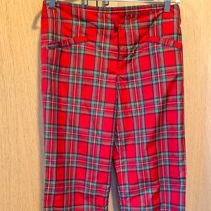 Ralph Lauren tartan pants size 6